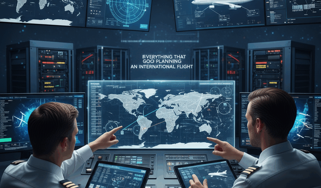 Everything That Goes Into Planning an International Flight