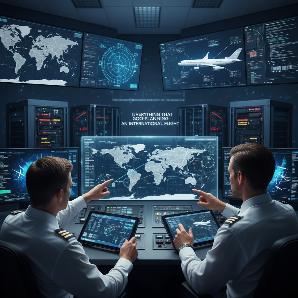 Everything That Goes Into Planning an International Flight - Aerodata
