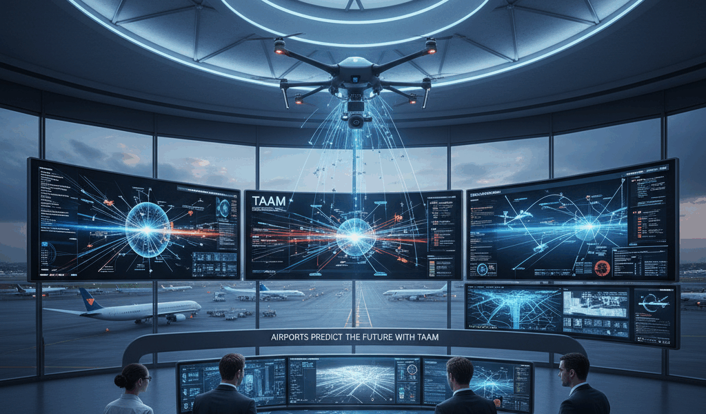 How Airports Predict the Future With TAAM