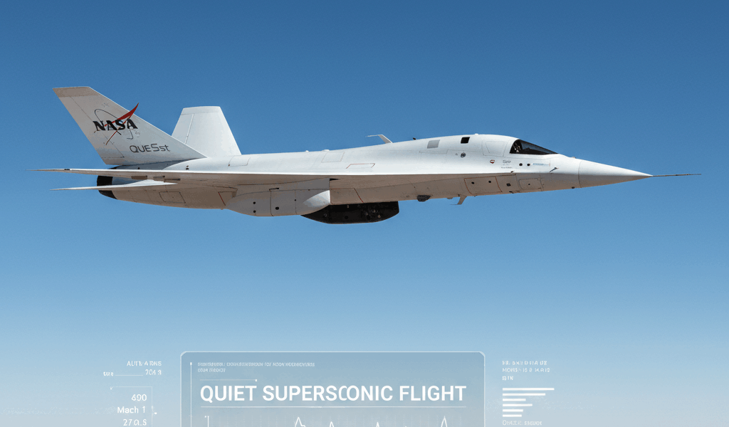 NASA Finally Flew Its Quiet Supersonic Jet