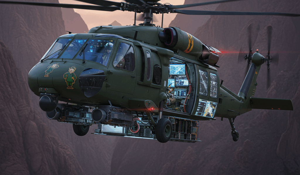 The New Jolly Green Giant Rescue Helicopter