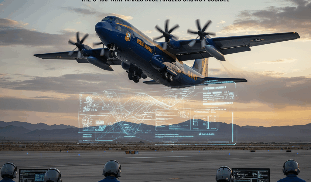 Meet Fat Albert, The C-130 That Makes Blue Angels Shows Possible