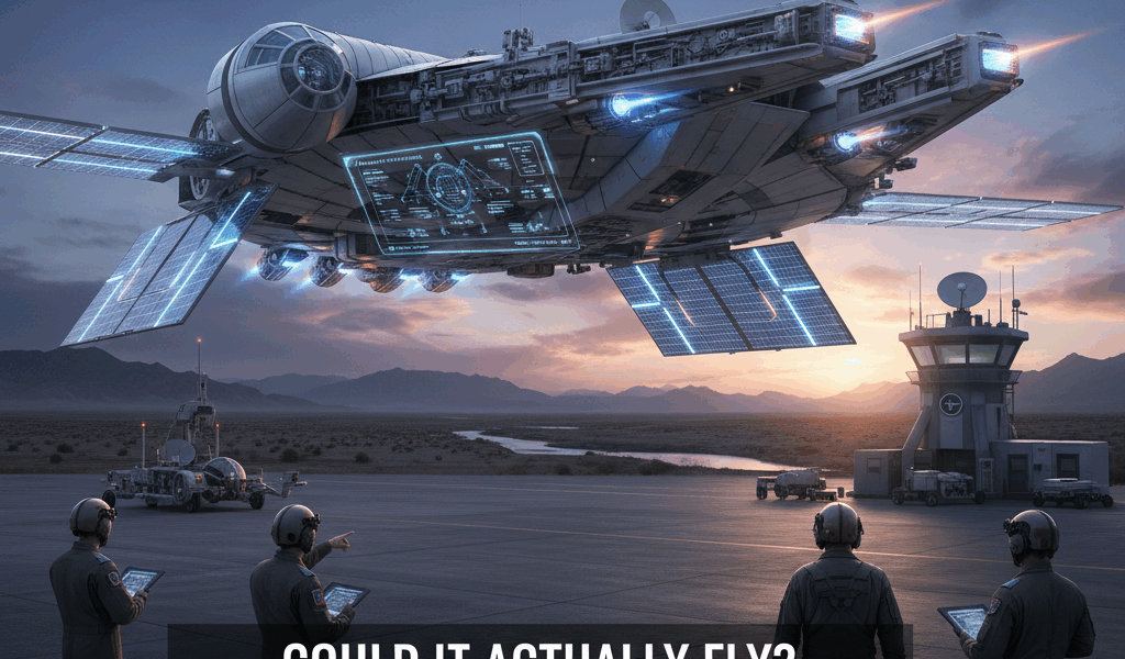 Could the Millennium Falcon Actually Fly?
