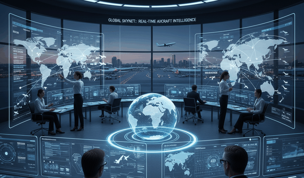 The System That Tracks 10,000 Aircraft in Real Time