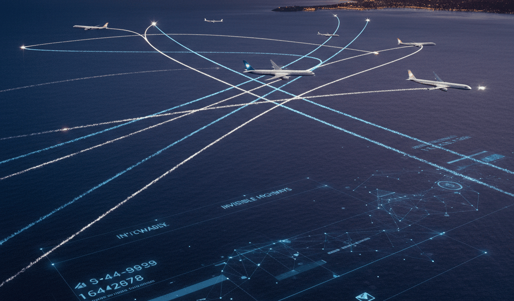 The Invisible Highways Over the Ocean