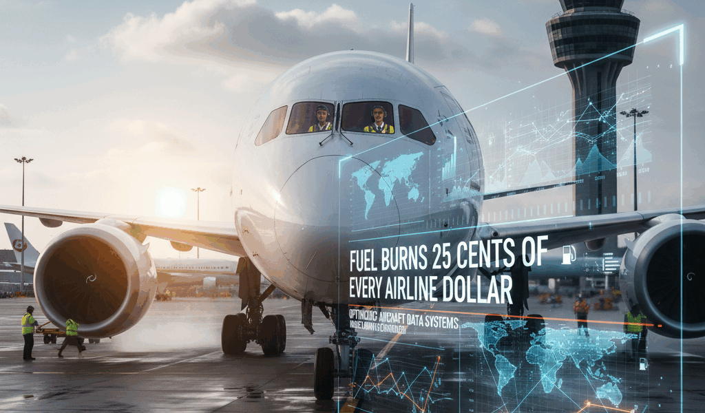 Fuel Burns 25 Cents of Every Airline Dollar