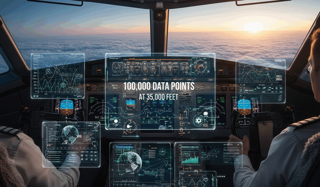 100,000 Data Points at 35,000 Feet