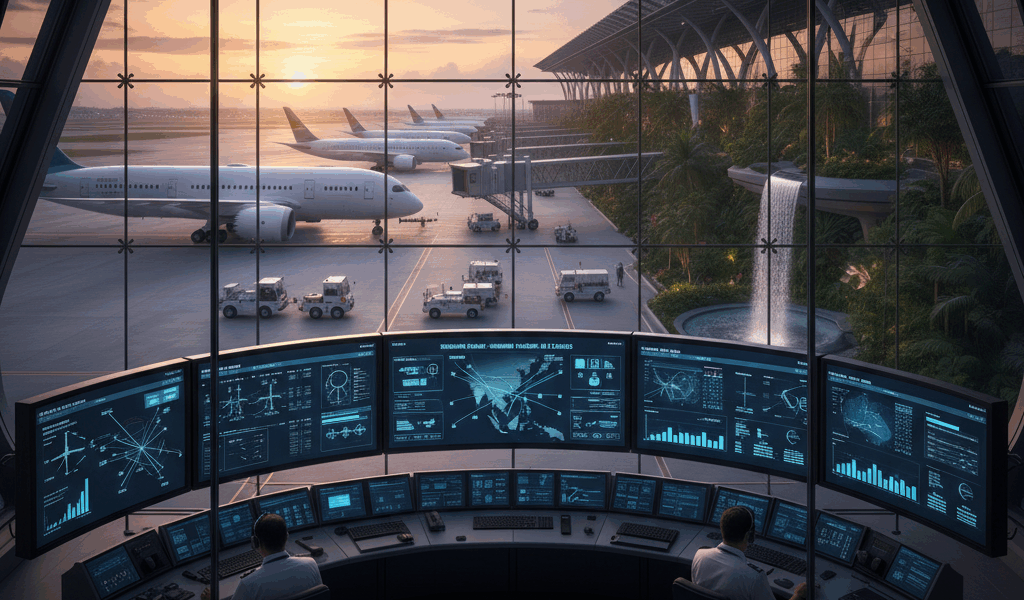 Singapore Changi Sets November Passenger Record at 6.2 Million