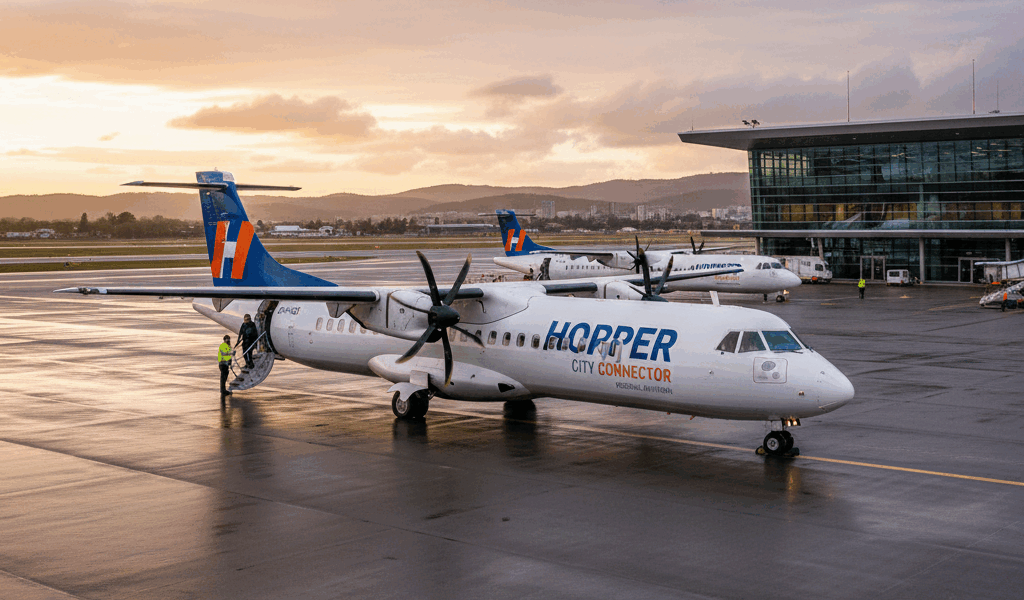 The Short-Haul Trips That Connect Cities for Hopper Flights