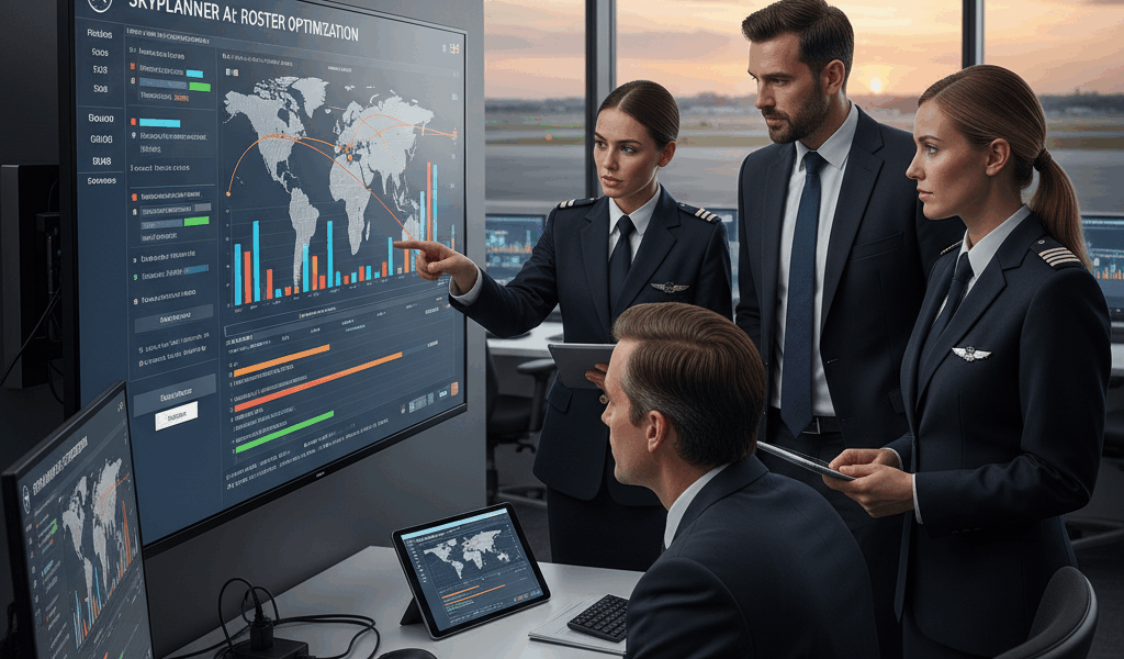 How Airlines Schedule Thousands of Crew Shifts With Smart Rostering