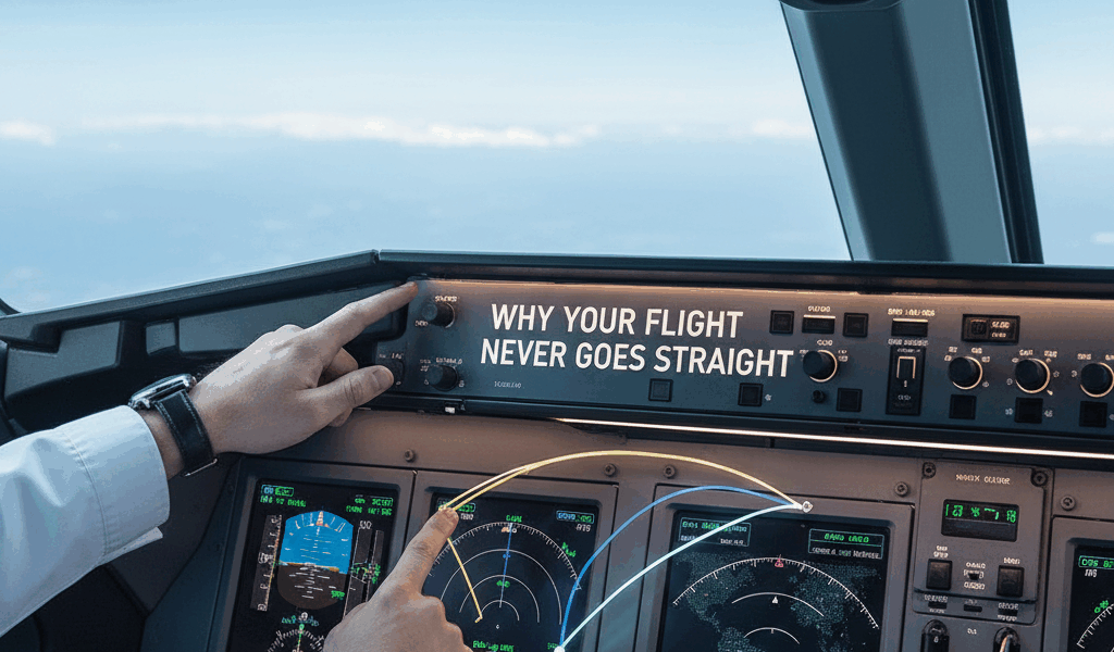 Why Your Flight Never Goes Straight