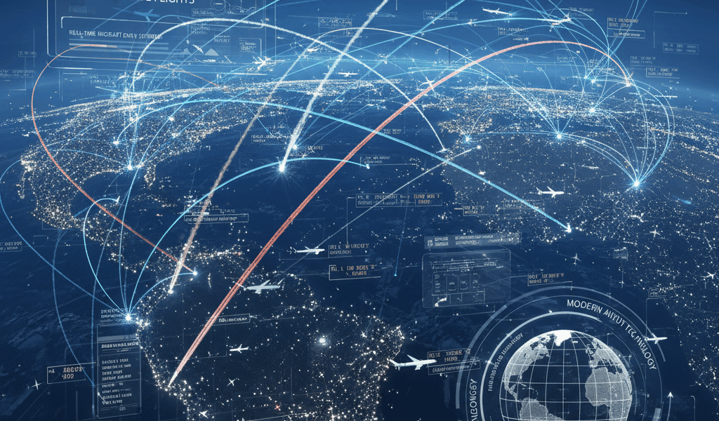 45,000 Aircraft Overhead Right Now