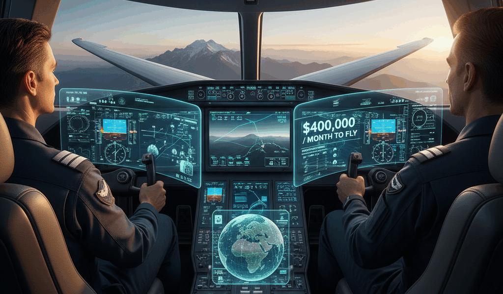 $400,000 a Month to Fly