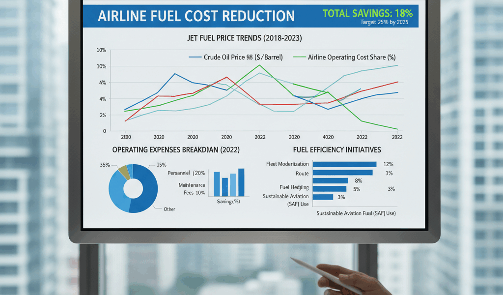 Airline Fuel Costs Drop to 24.8% of Operating Expenses
