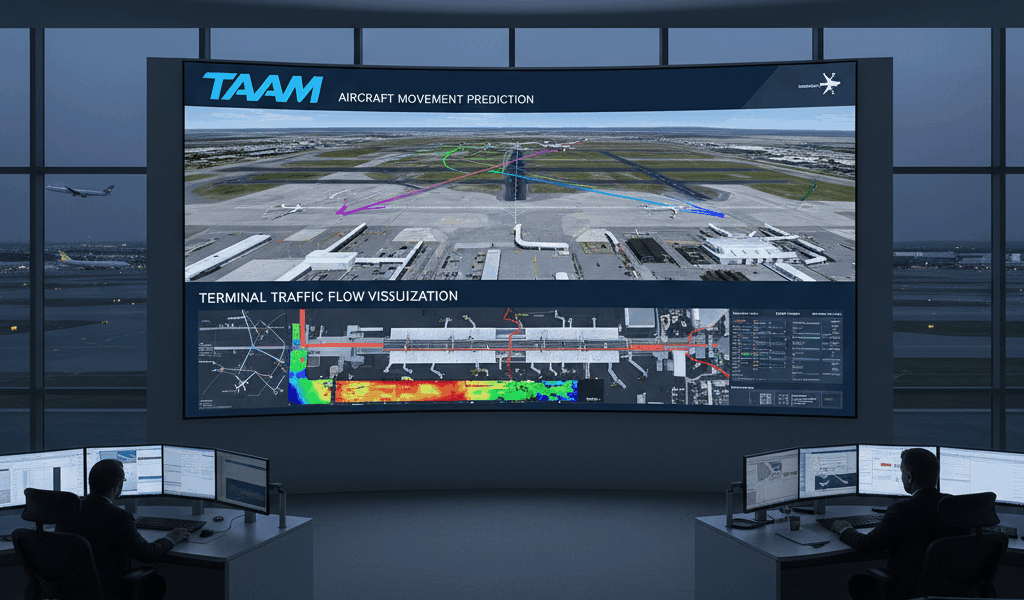 How Airports Predict the Future With TAAM