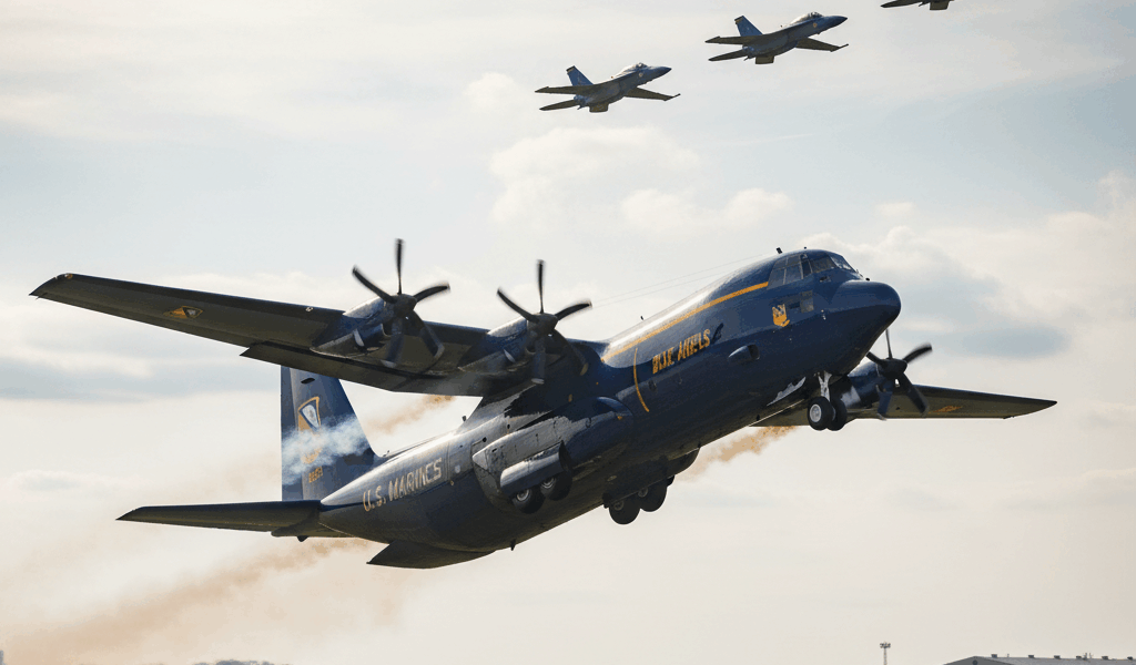 Meet Fat Albert, The C-130 That Makes Blue Angels Shows Possible