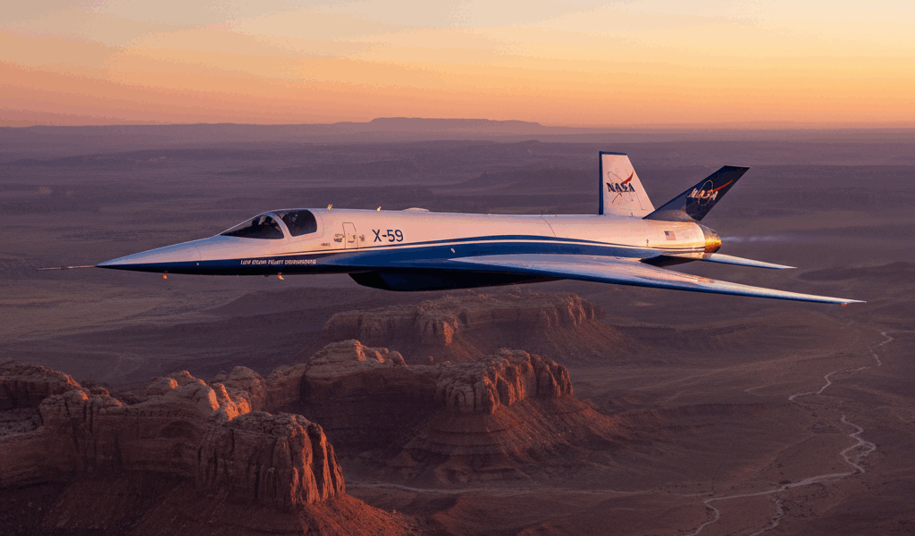 NASA Finally Flew Its Quiet Supersonic Jet