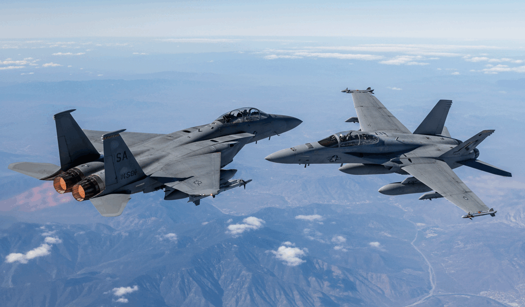 The Ultimate Fighter Showdown for F-15 vs F-18