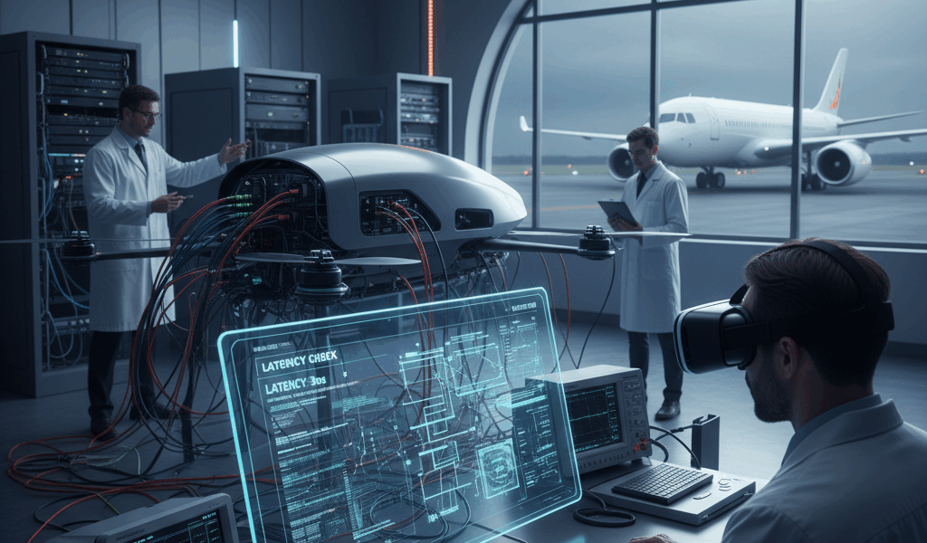 Network Latency Measurements Show Acceptable Performance