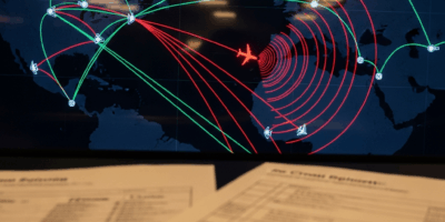 Why Flight Delays Ripple Across the Entire Network