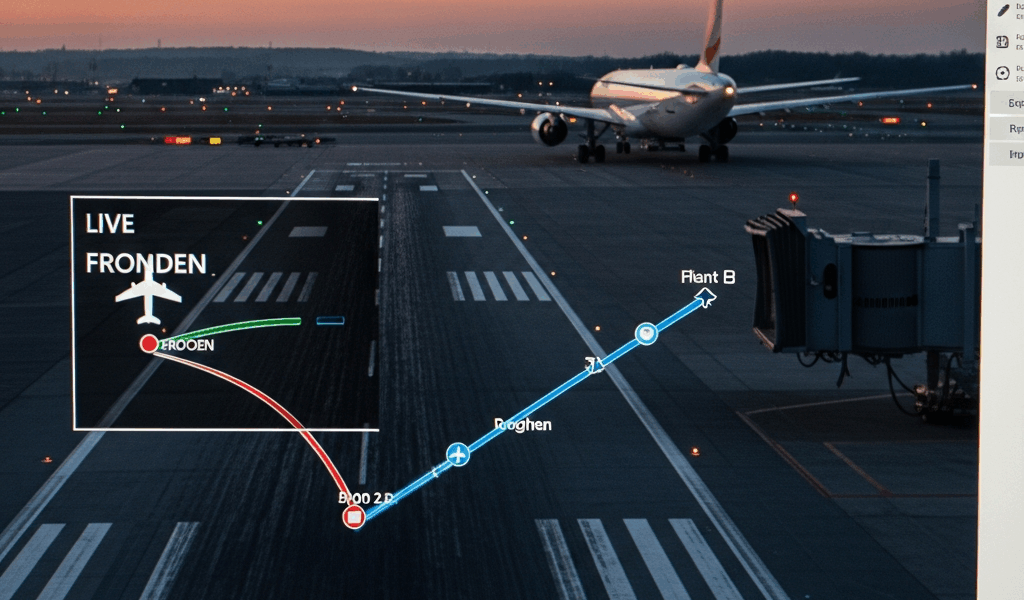 Why FlightAware Shows a Plane That Already Landed