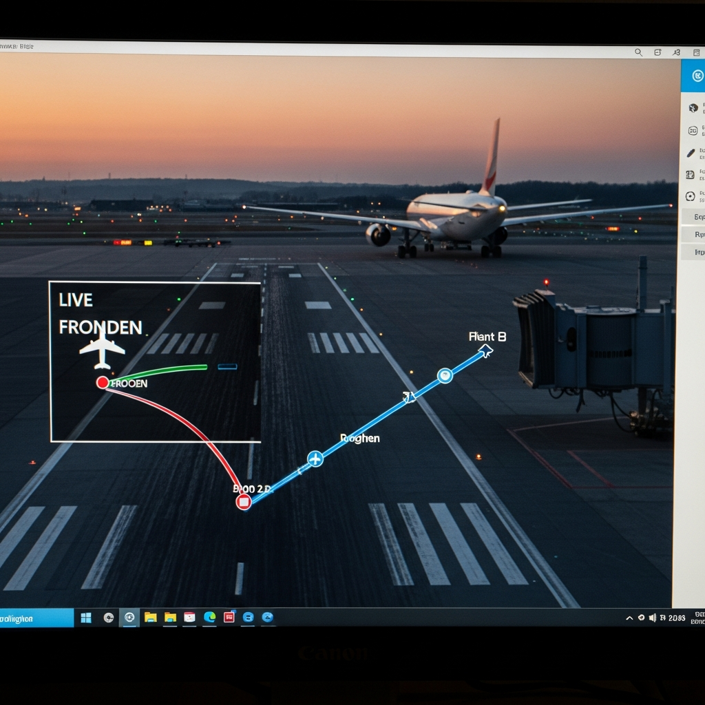 Why FlightAware Shows a Plane That Already Landed