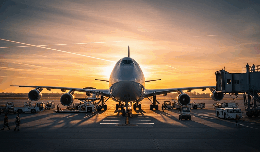 Professional photograph related to: Aircraft Utilization Rates — What the Data Means and Why Airline