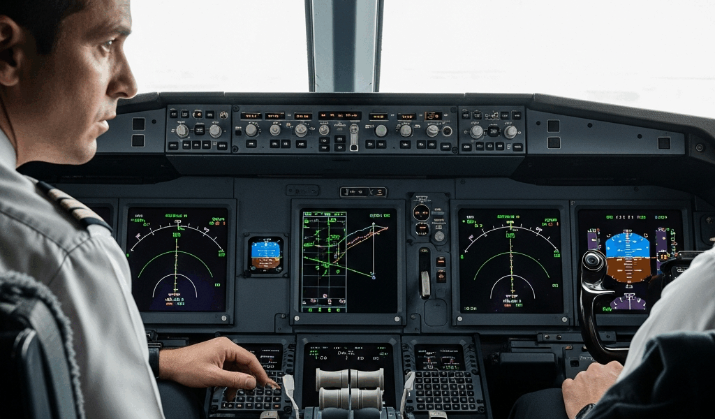 Professional photograph related to: Flight Data Monitoring Explained — What Airlines Track and Why. 