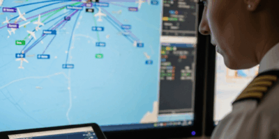 Professional photograph related to: How Airlines Use Real-Time Flight Data to Save Fuel. High qualit