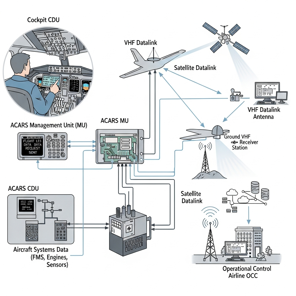 What Is ACARS and How Does It Work? The System Behind Cockpit Messages
